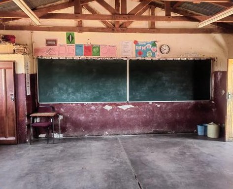 Classroom before the lab conversion